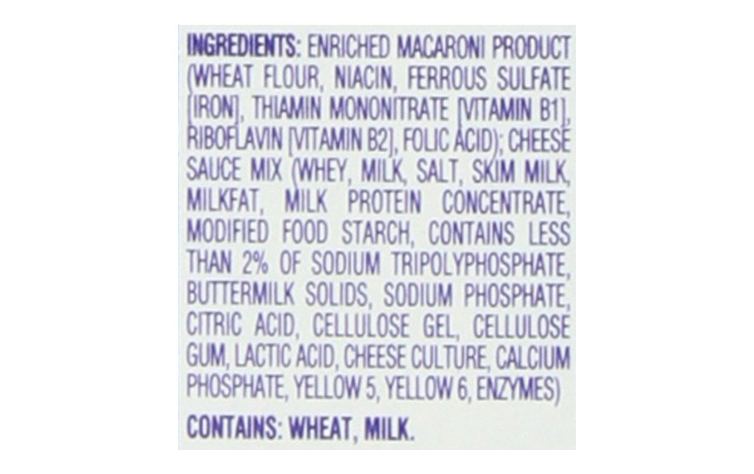 Kraft Macaroni & Cheese Dinner With Mini-Shell Pasta, Three Cheesy   Box  206 grams